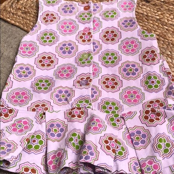 Painting Red Rhinos Lavender Corduroy Dress 18 mo. - Picture 4 of 8